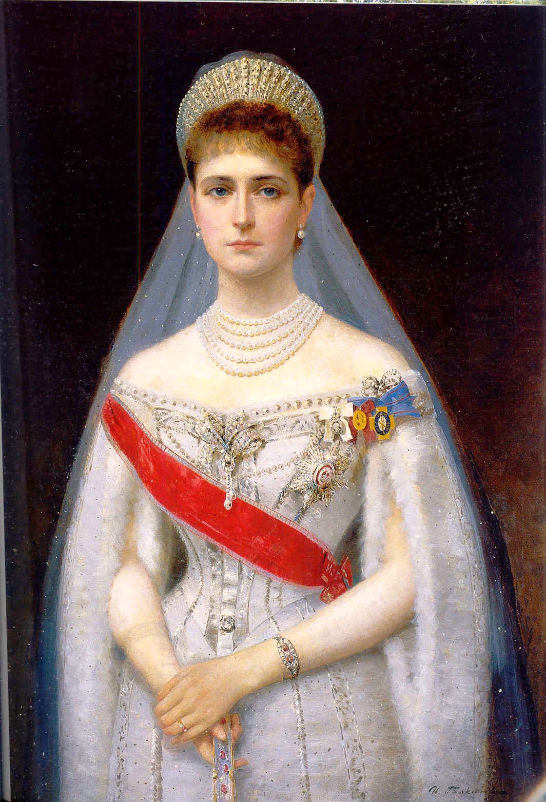 Александра Фёдоровна, 1872-1918г. супруга последнего императора  Российской империи Николая II.jpg