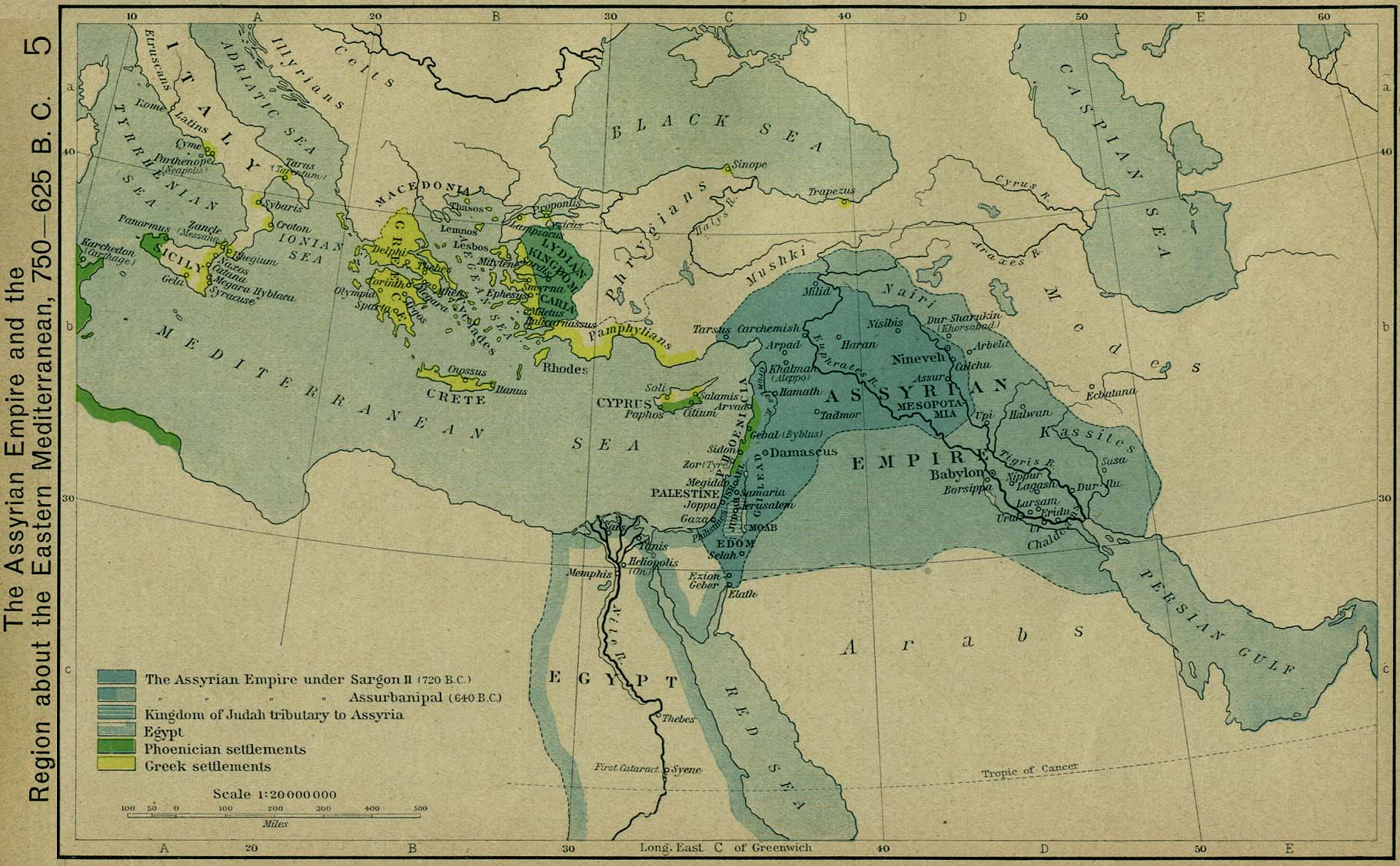 (Ancient Maps)  Assyrian Empire.jpg