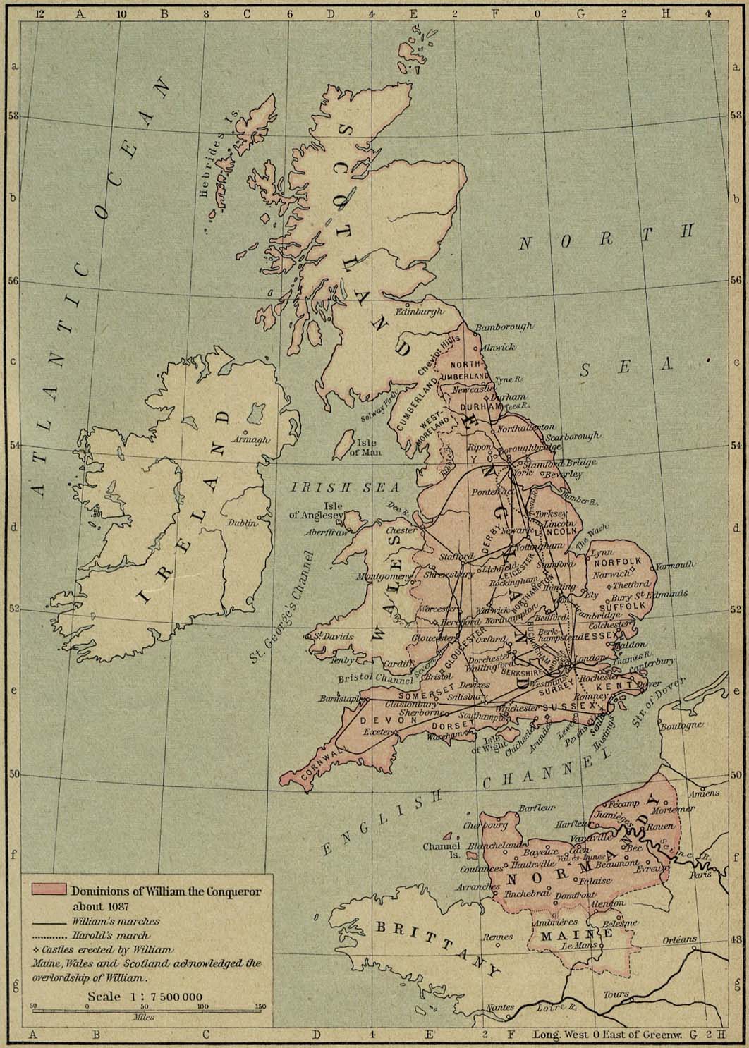 (Ancient Maps)  Dominions of William the Conqueror - 1087 AD.jpg