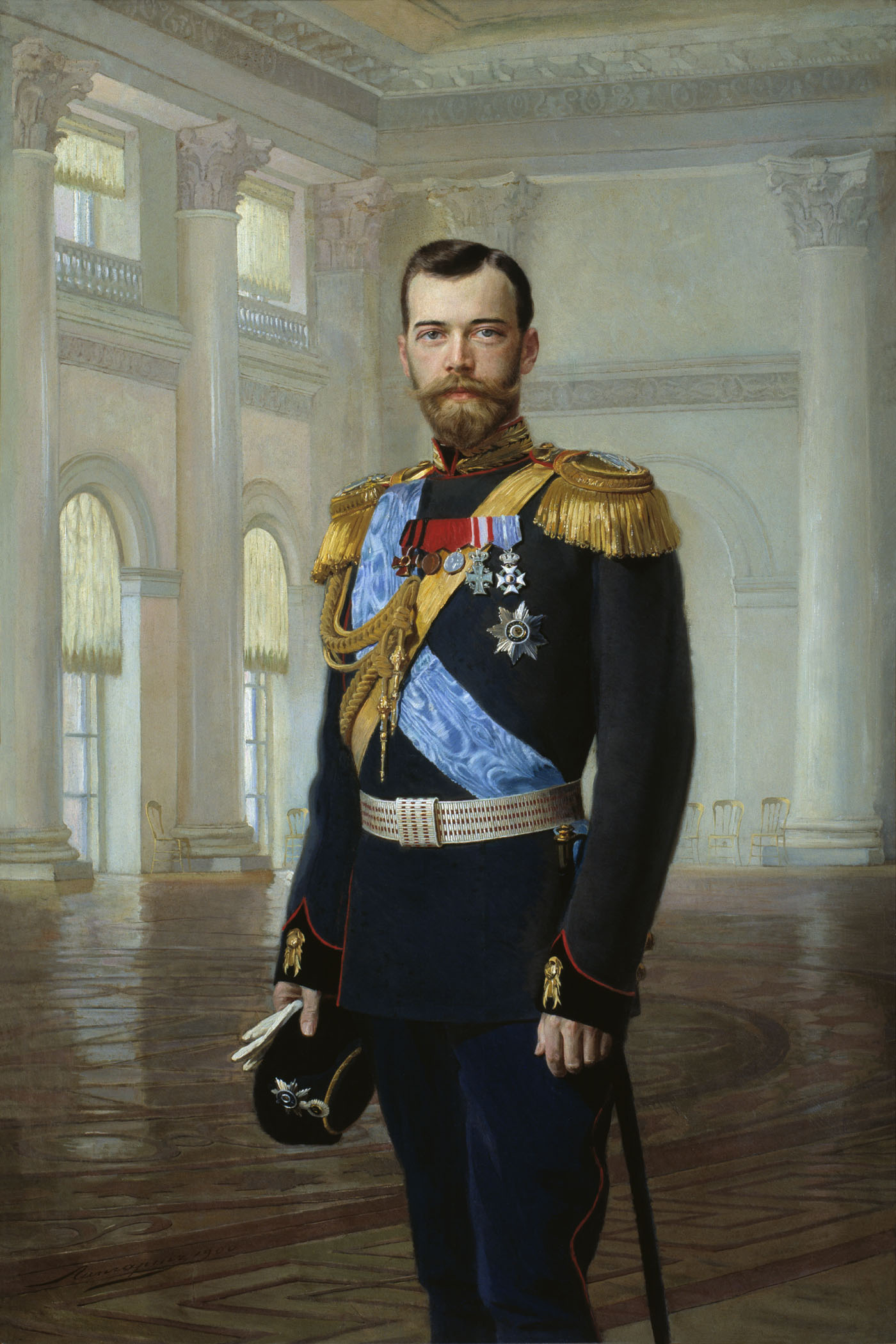 Эрнест ЛИПГАРТ. Портрет императора Николая II. 1900.jpg