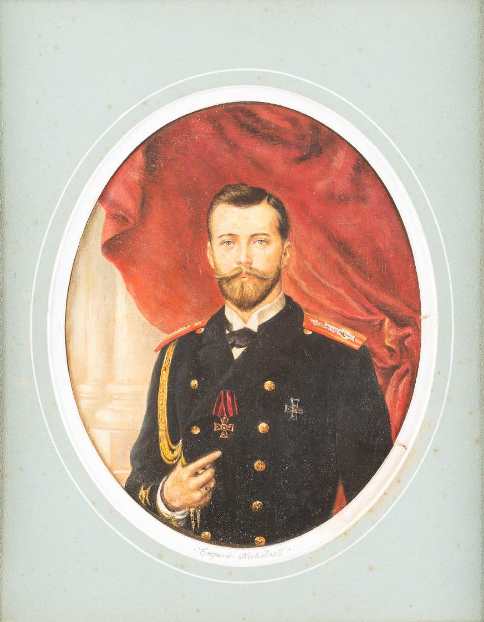 RUSSIAN PAINTER active in 20th century Portrait of Nicolaus II.jpg