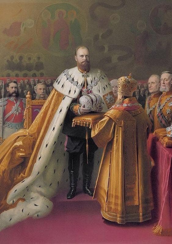 The Coronation of Emperor Alexander III, Tsar of All the Russias.jpg